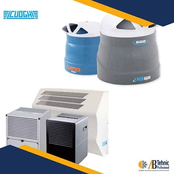 CUOGHI humidifiers by water vaporizing centrifugal or steam CUOGHI - umidificatoare cu vapori de apă sau abur
