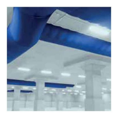 Tubulatura textila cu sectiune circulara FabricAir Tubulatura textila FabricAir cu profil segment de cerc