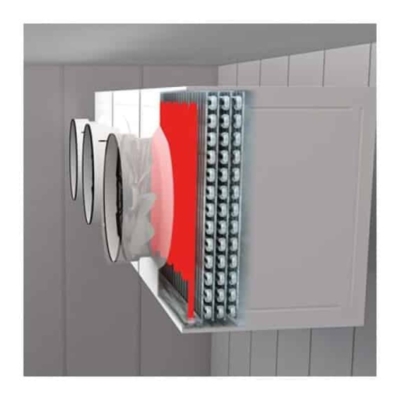 FabricAir cu degivrare DefrostDuct Tubulatura textila FabricAir DefrostDuct pentru degivrarea evaporatoarelor