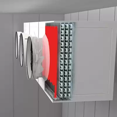 FabricAir cu degivrare DefrostDuct FabricAir cu degivrare DefrostDuct