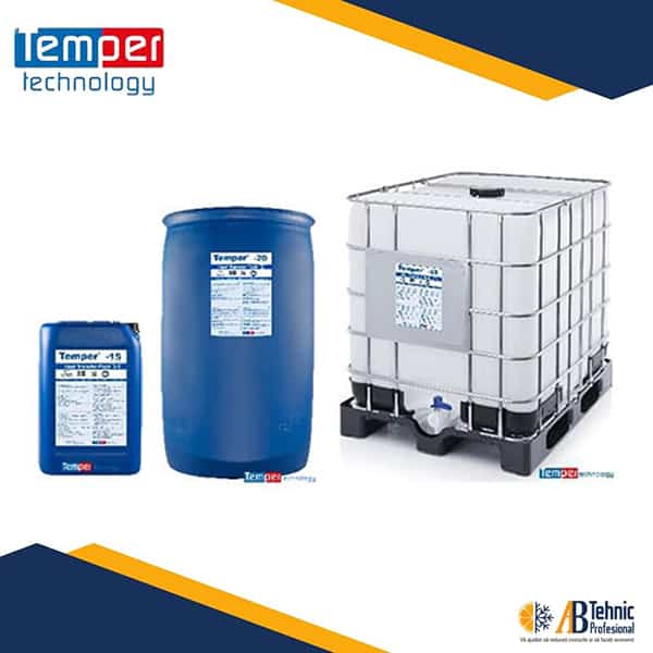 TEMPER secondary refrigerant for refrigeration circuit TEMPER