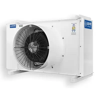 Condensatoare răcite cu aer RAD cu ventilatoare radiale Condensatoare răcite cu aer RAD cu ventilatoare radiale