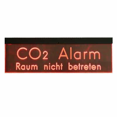 CO2 Alarm - LED-Warning light LW 46