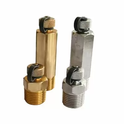 Conector inox ClimaCheck 15 mm scurt