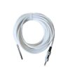 Senzor temperatura PT1000 rotund 25mm 5 m cu conector