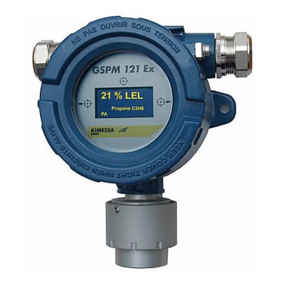 Gas detector for Ex zone 1 4-20 mA output digital