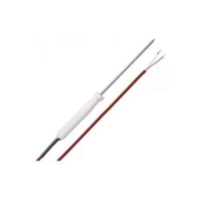 Sondă de temperatură cu mâner din PTFE și cablu din silicon HE/E