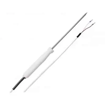 Sondă de temperatură cu mâner din PTFE și cablu din PFA HET/E