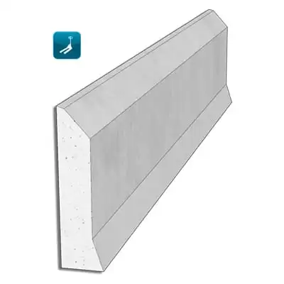 Protectii igienice pereti OP30F Natural kerb