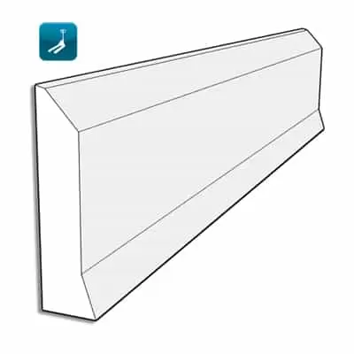 Protectii igienice pereti OP30F SaniCoatl kerb