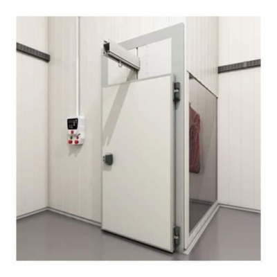 Usa frigorifica industriala balamale cu trecere pe sina pentru temperaturi pozitive 180PG Usa frigorifica industriala balamale cu trecere pe sina pentru temperaturi pozitive 180PG