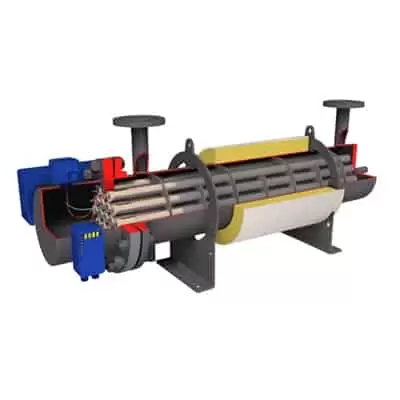 Schimbător de căldură tubular