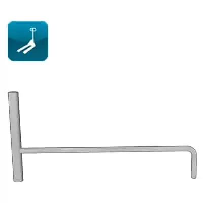 Bariera de protectie Polysto H inox 104 mm