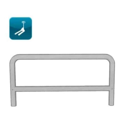 Bariera de protectie Polysto U inox 104 mm