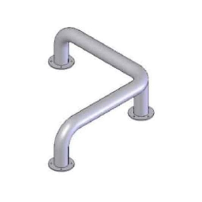 Bariera de colt inox