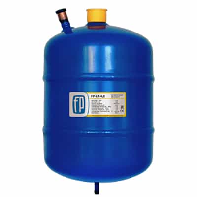 Rezervoare verticale pentru agent frigorific 2,5-8 litri