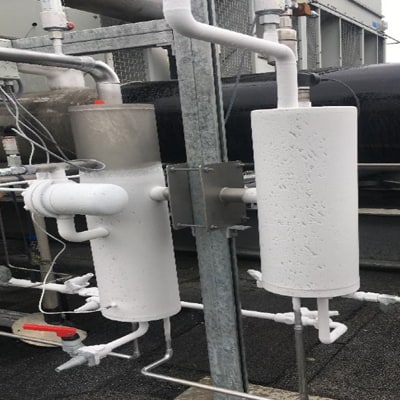 Water and air purging system CPAW12