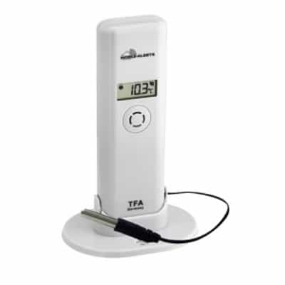 Weatherhub T/H-transmitter with waterproof expert-cable sensor