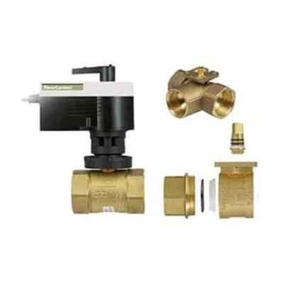 Robinet cu bila motorizat FlowControl NICAB EXACT cu 2 sau 3 cai, DN15–DN50