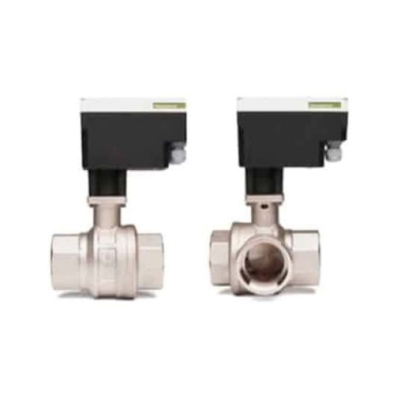 Vana cu bila motorizata FlowControl NICAB MAXI cu 2 sau 3 cai, DN50–DN65