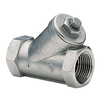 THREADED Y STRAINER WITH DRAIN